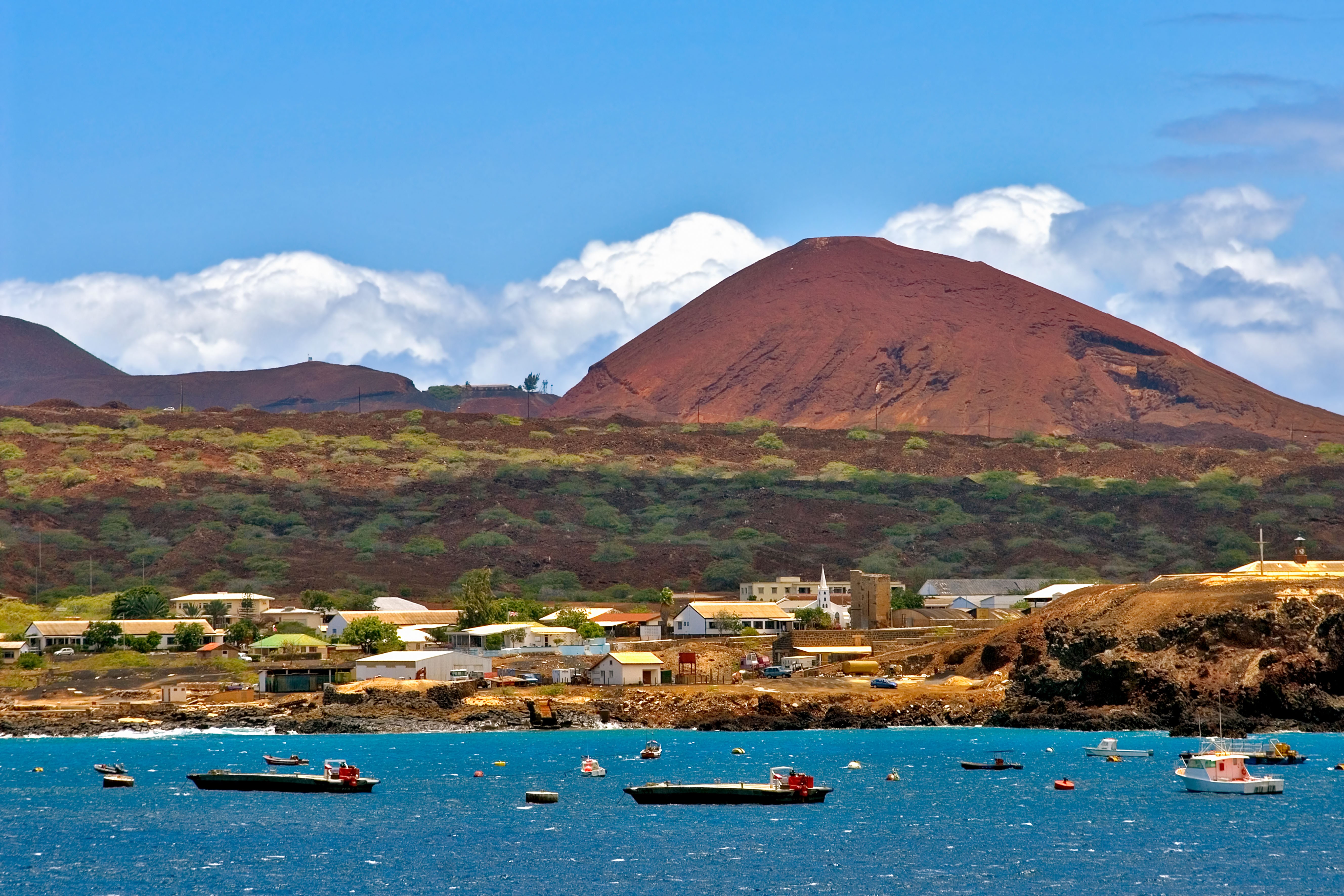 Ascension and Tristan da Cunha landscape