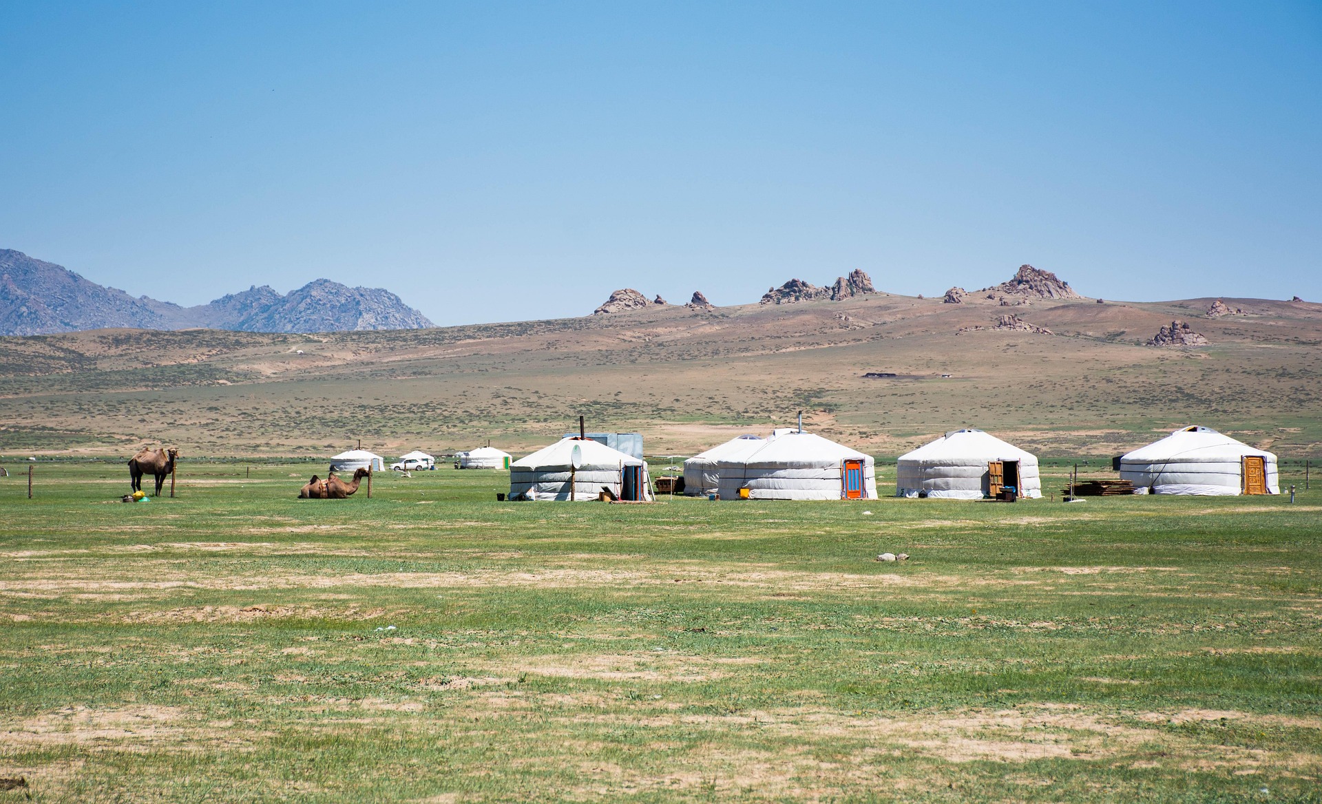Mongolia landscape