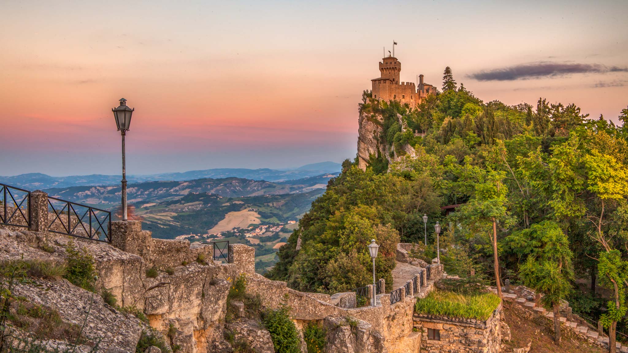 San Marino landscape